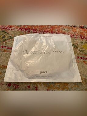 Pact women’s high rise brief - M sesame NWT